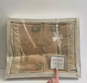 NEW Vintage Girl's Vellux Petite Allure Baby Pepperell USA Crib Blanket NIB