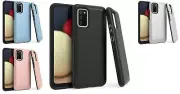 Tempered Glass / Lining Dual Cover Phone Case For Samsung Galaxy A02s SM-S124DL