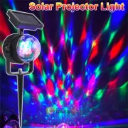 Laser Lights Outdoor Waterproof Solar Power Star Light Projector Xmas Christmas