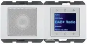 BERKER Radio Touch with LS DAB+ K.x Polar White 29807009