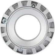 Bowens Mount Ring Adapter Studio Accessory for Flash Light Replacement for Jinbei Silver One Size