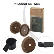 Reusable Silicone Cap Lids to Refilled Capsules For For VertuoLine