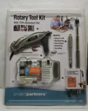 72PC Multi-Mate Variable Speed Rotary Tool Kit With Flex Shaft