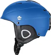 VANRORA Ski Helmet, Snowboard Helmet, Climate Control Venting, Dial Fit, Goggles Compatible, Removable Fleece Liner and Ear Pads, Safety-Certified Snow Helmet for Women & Men
