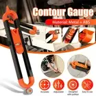 Profile Scribing Contour Gauge Ruler with Lock Precise Carpenter Measuring Tools