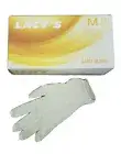 1,000 pcs LACY’s Latex Powder Free Gloves, 100pcs/Box, Medium