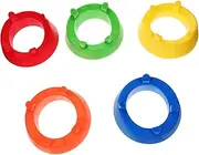 5pcs Four Corner Holder Mini Basketball Stand Basketball Holders Football Ball Holder Ball Holder Stand Basketball Holder Mount Basketball Mini Stand Plastic Balls Base Ball Base