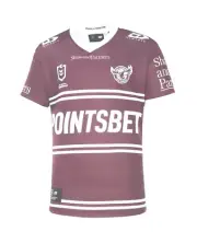 MANLY SEA EAGLES 2022 LICENSED HOME JERSEY DYNASTY MED, 2XL
