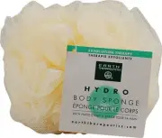 Earth Therapeutics Hydro Body Sponge w/Hand Strap-Natural 1 Sponge