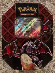 Pokemon TCG SV Paldean Fates Shiny Charizard EX Tin Sealed