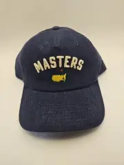 NWT american Needle Ribbed Corduroy Masters Golf Hat 5 Panel Augusta National