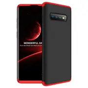 1PCS 3 in 1 Double Dip 360�� Full Cover Hard PC Shockproof Protective Case for Samsung Galaxy S10 Plus