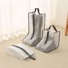 PVC Rain Boots Storage Bag Foldable Tote Shoes Organizer Bedroom