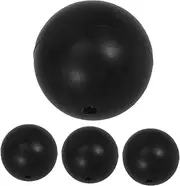 Generic 5sets Drum Mallet Drumstick Heads Rubber Drumstick Head for Percussion Instruments 4pcs*5