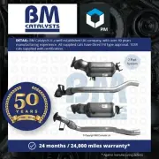 Diesel Particulate Filter DPF + Fitting Kit BM11402HK BM Catalysts Soot Quality