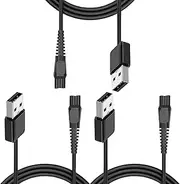 tunghey 3Pack Window Vacuum Cleaner USB Charging Cables Replacement Compatible with Ka-rcher WV1/ WV1 Plus/ WV2/ WV5/ WV5 Premium/ WV60 USB Charger Power Cable 1M
