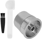 Coffee Capsule, Stainless Steel Reusable Coffee Pod Holder Filter Capsule Set for Espresso Machine