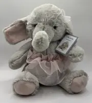 Aurora Twinkle Toes Dance The Elephant Plush Stuffed Animal 11" NWT