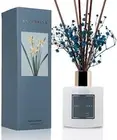 Reed Diffuser Set with Preserved Baby'S Breath & Cotton Stick Cashmere Vanilla |