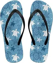 [Coloranimal] Womens Flip Flops Summer Beach Sandals Non Slip Flip Flops Thong Sandals for Women Lightweight Ladies Slip On Summer Slippers
