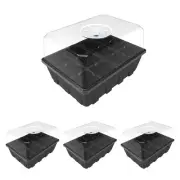 3 Pack Seed Starting Tray, Plant Germination Trays, Seed Starter Kit with Adj...