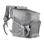 Mesh Pets Backpack Cat Backpack with Shoulder Strap Portable Ventilated Foldable