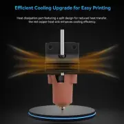 Extruder Nozzle Radiator For Creality K1 Hotend Block Heat Sink 3D Printer Part