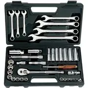 Metrinch Socket Set - 1/4 Inch, 3/8 Inch Drive, 37 Piece - MET-0625