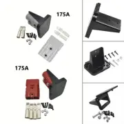 Silver Plated 175A Flush Mount Bracket Panel Cover for Caravan Connectors