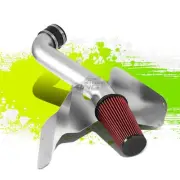 SILVER COLD AIR INTAKE PIPE&HEAT SHIELD FOR 99-04 JEEP GRAND CHEROKEE WJ 4.7 V8 (for: Jeep)