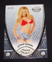 2015 Benchwarmer CRISTAL CAMDEN Daizy Dukez #136 Gold Foil/20 PLAYBOY Cybergirl