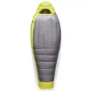 Sea to Summit Spark Women's -9°C / 15°F Ultra Dry Down Sleeping Bag (Long Mummy) - Grey / Yellow