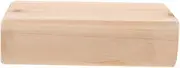 GANAZONO Multi Functional Wooden Yoga Block High Density Fitness Brick for Adults Durable for Stretching Flexibility Portable Yoga Training Aid