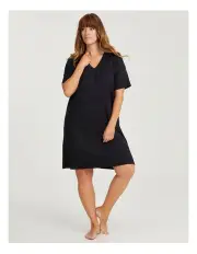 [Taking Shape] Modal Soft Touch Nightie in Black