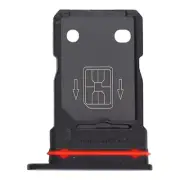 For OnePlus 9 Pro SIM Card Tray + SIM Card Tray (Black)