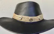 New Natural hat band Adjustable Unique woman man hats Australian made