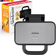 Express Melt 2-Slice Toastie Maker | High Hinge No Slide Sandwich Maker, Fast He