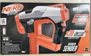 Nerf Pro Sender Half-Length Semi Automatic Dart Blaster, 150 FPS, 30 Nerf Pro Ha