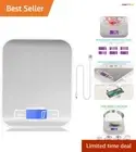 Cevadama USB Rechargeable Baking Digital Scales 10kg/1g, Kitchen Scale for Food