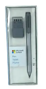 Microsoft Surface Pen Stylet Pluma Silver 1710 Surface 3,Pro 3 & 4 Book - NEW