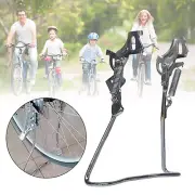 Bicycle Back Holder Rear Pedal Rack Black Beach Cruiser Double Leg Parking Rack