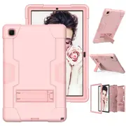 MCC Stylish Shockproof Samsung Galaxy Tab A9+ Plus 11" Case Cover X210 [Pink+Pink]