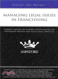 在飛比找三民網路書店優惠-Managing Legal Issues in Franc