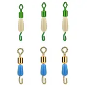 Ball-Bearing Snaps Fishing Barrels Swivels Lures Clips for Saltwater Freshwater
