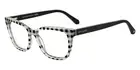 Kate Spade CELESTINE Women Eyeglasses White Black Pattern 55mm New & Authentic
