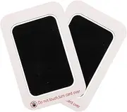 Kisangel 2 Pcs Footprint Ink Pad Inkless Handprint Kit for Newborns Safe Light Sensitive Imprint Cards Keepsake for Family Memories Easy Mess Printing