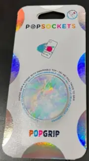 Popsockets Popgrip Phone Grip & Stand / Swappable Top ~ Opal