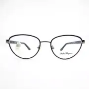 Salvatore Ferragamo Eyeglasses SF2145 036 Blue Ruthenium Frame 52-18-140