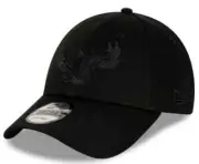 Manly Sea Eagles NRL New Era Black on Black 9FORTY Snapback Cap