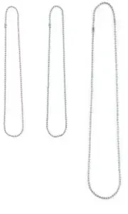 Ganz Mother Kids Boy or Girl Round Ball Chain for Charms 18" - Choose Color